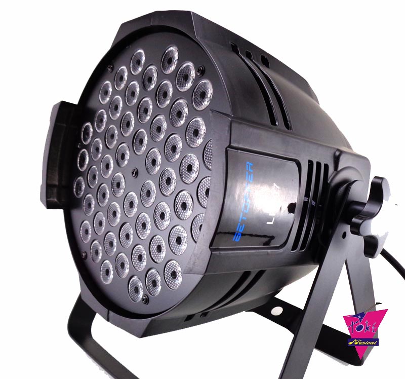 Canhão Refletor 54 Leds 0,5w RGBW Betopper